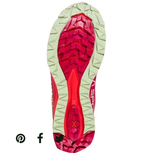 La Sportiva Women's Fuchsia and Red Jackal GRX Hiking Athletic Shoes, Size  10 - Picture 9 of 14